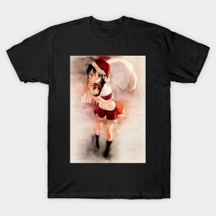 Shigure Anime Watercolor T-Shirt